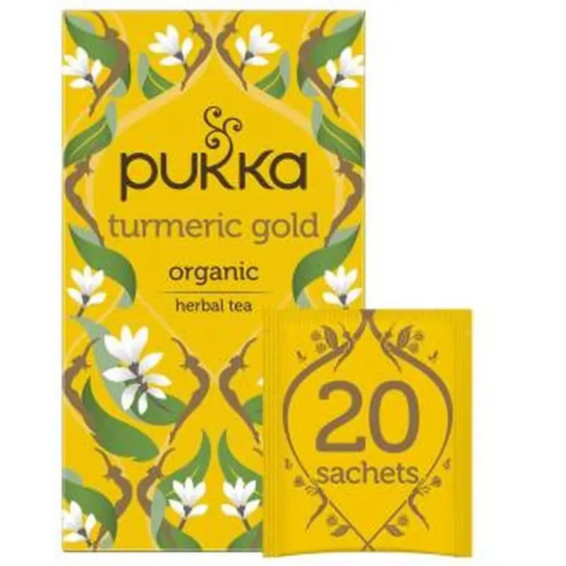 Pukka Curcuma Infusion 20Ud. Bio