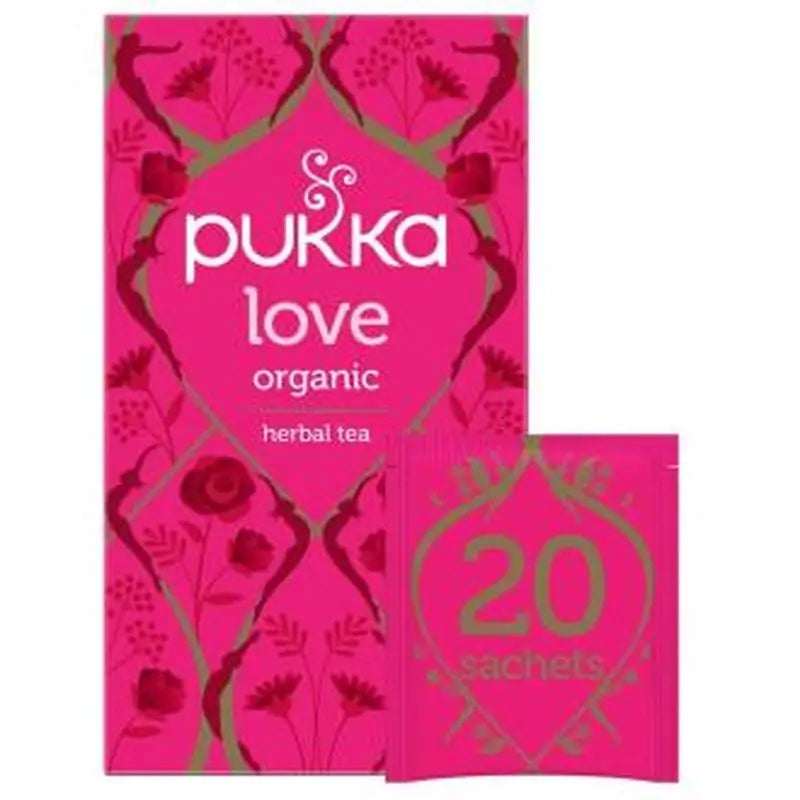 Pukka Love Rosa Manzanilla-Lavanda Infusion 20Ud. Bio