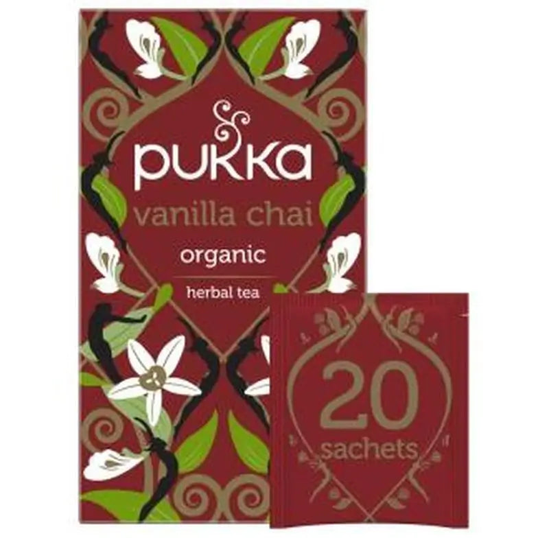 Pukka Te Chai Vainilla Infusion 20Ud. Bio