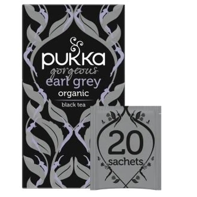 Pukka Te Gorgeous Earl Grey Infusion 20Ud. Bio