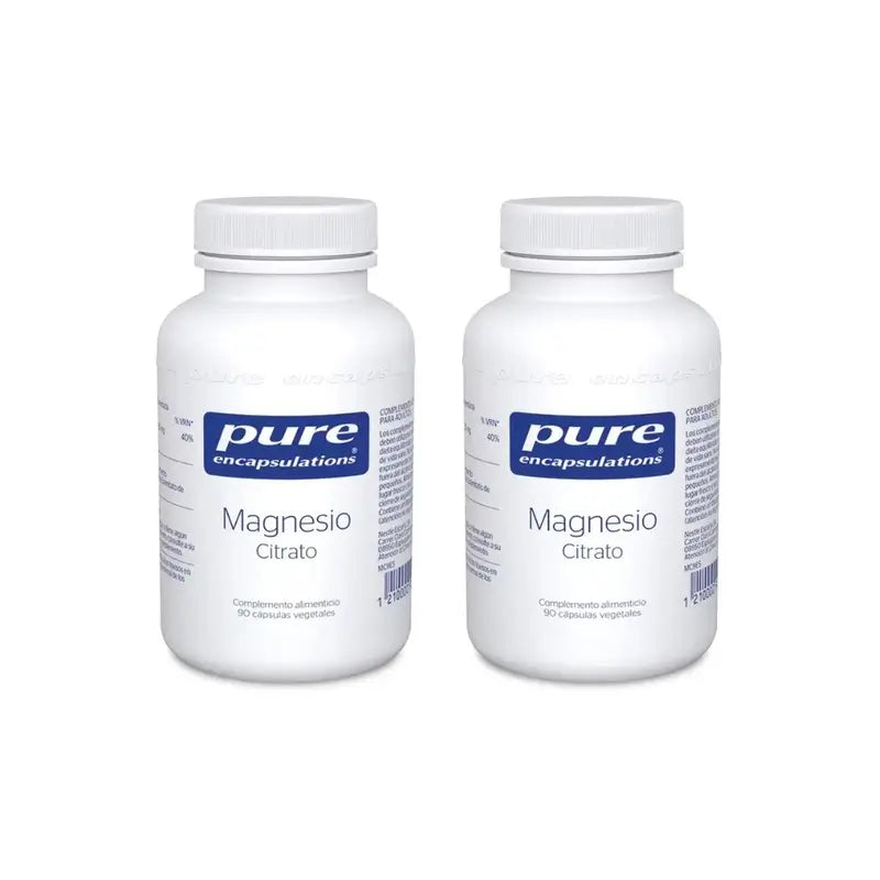 Pure Encapsulations Citrato de Magnésio, 2X90 Cápsulas