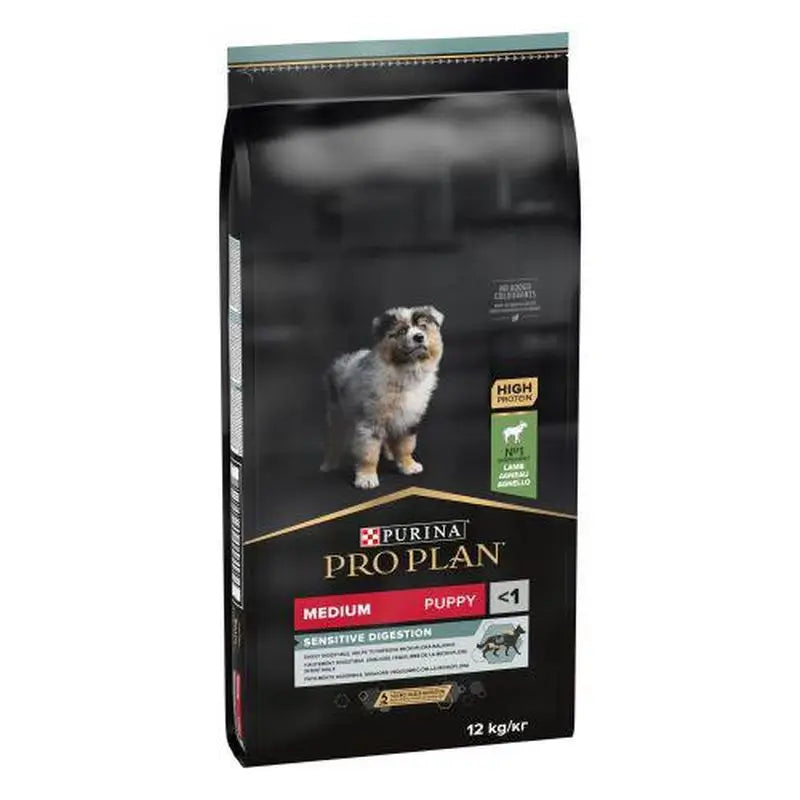 Purina Pro Plan Canine Puppy Medium Digest Cordero 12Kg , pienso para perros