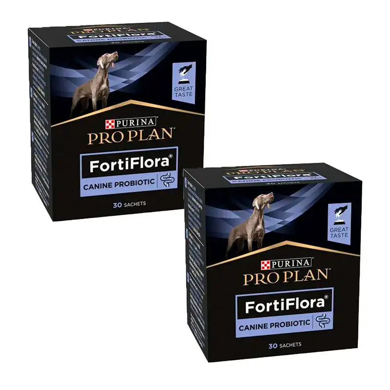 Purina Pro Plan Fortiflora Probiótico para Cães, Embalagem 2 x 30x1g