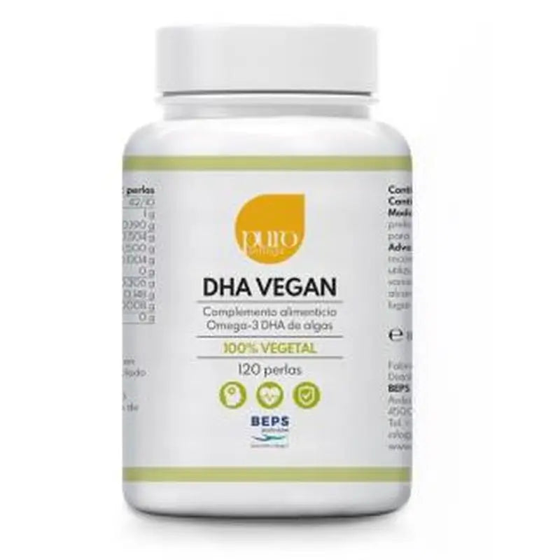 Puro Omega Natural Dha Vegan 120Perlas