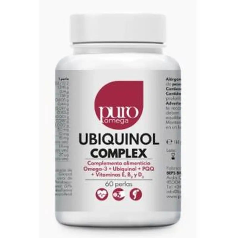 Puro Omega Ubiquinol Complex 60Perlas