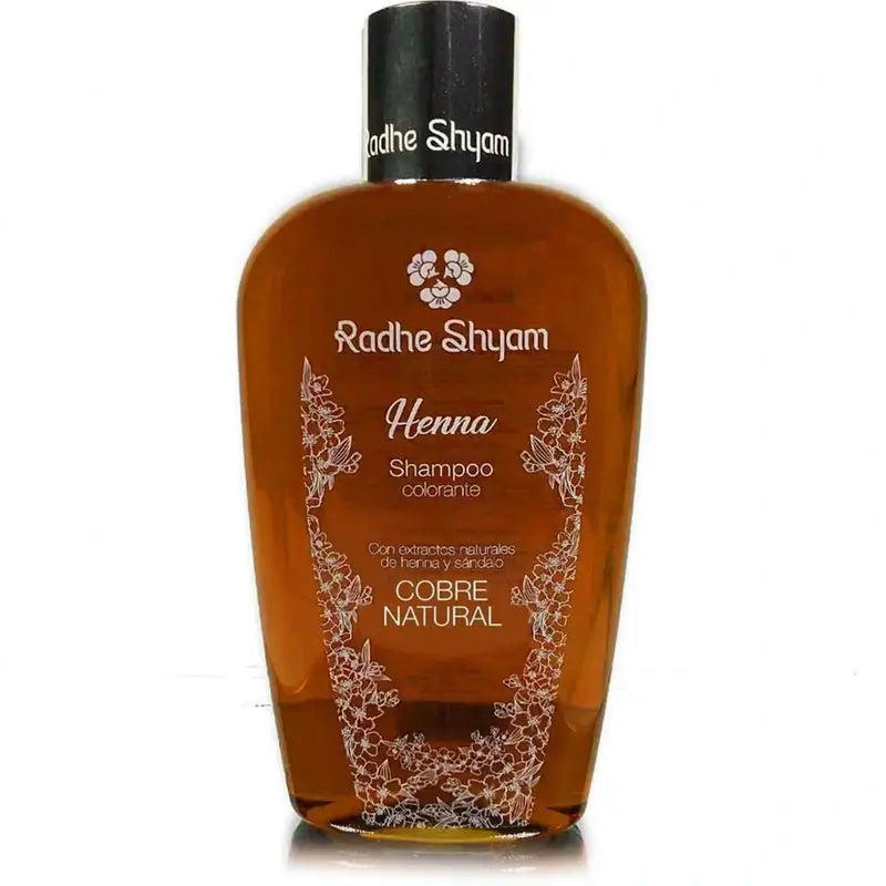 Champô de Cobre de Henna Natural Radhe Shyam , 250 ml