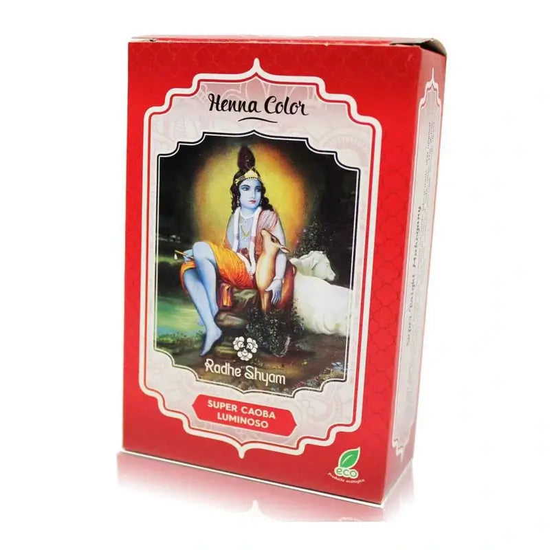 Radhe Shyam Henna Super Bright Mahogany Powder, 100 g