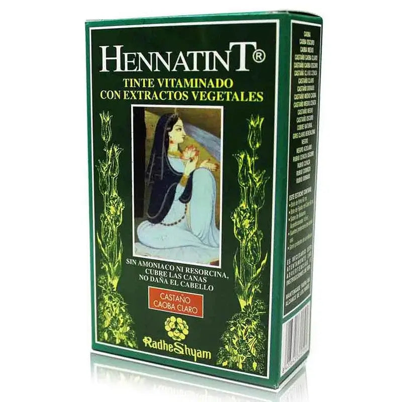 Radhe Shyam Hennatint Castanho Auburn Claro , 60 ml