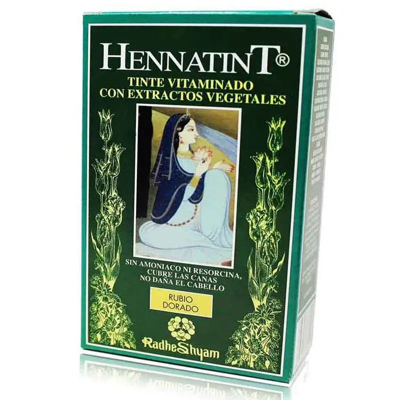 Radhe Shyam Hennatint Louro Dourado , 60 ml