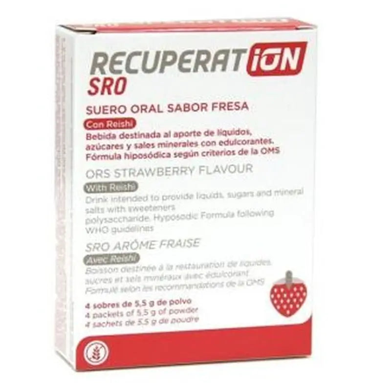 Recuperat-Ion Recuperat-Ion Suero Oral Sabor Fresa 4Sbrs.