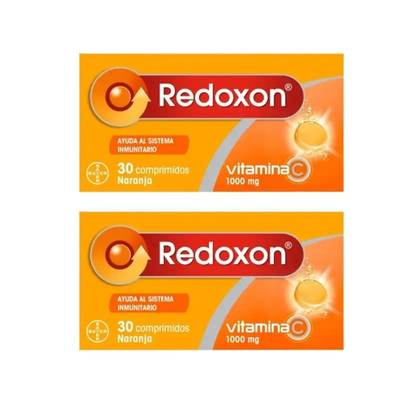 Redoxon Vitamin C Orange Flavour, 2X30 Comprimidos Efervescentes