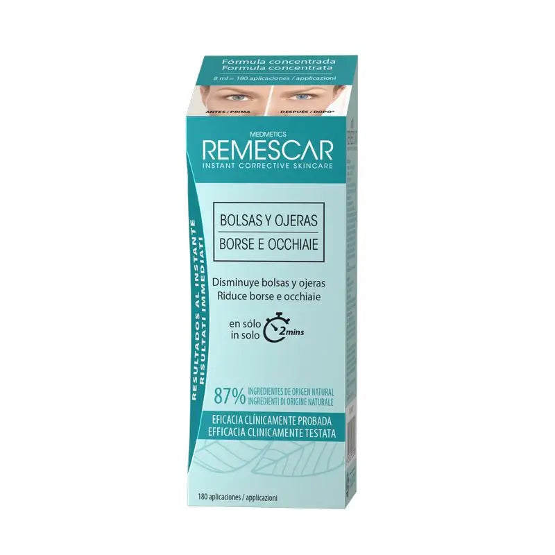 REMESCAR MEDMETICS BOLSAS DE CONTORNO CREME E OLHEIRAS 8 ML