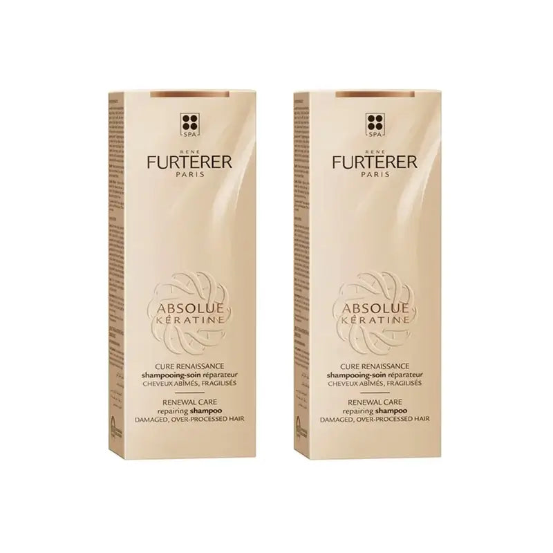 Champô Cuidado Reparador Rene Furterer, 2X200 Ml
