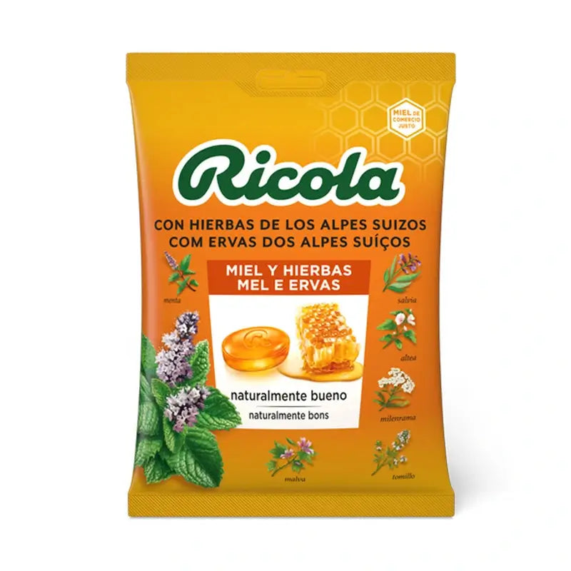 Ricola Mel e Ervas Saco , 70 gr