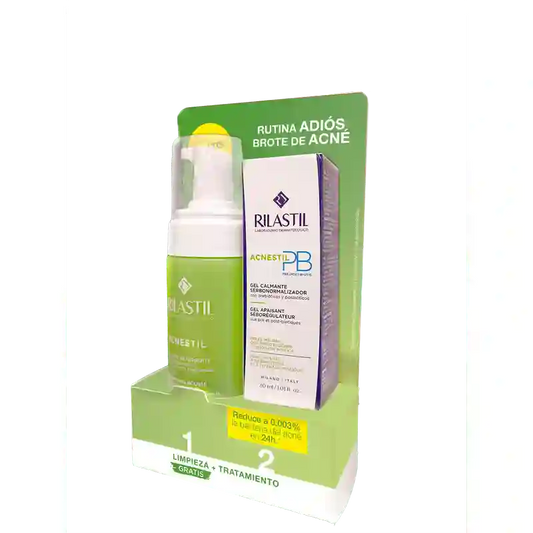 Rilastil Rilastil Acnestil Ril Prm Pack Adios Brote De Acne , 30 Ml + 150 Ml