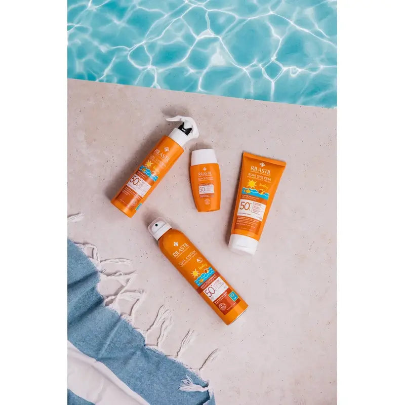 Sistema Sun Rilastil SPF50+ Spray de bebê, 200ml
