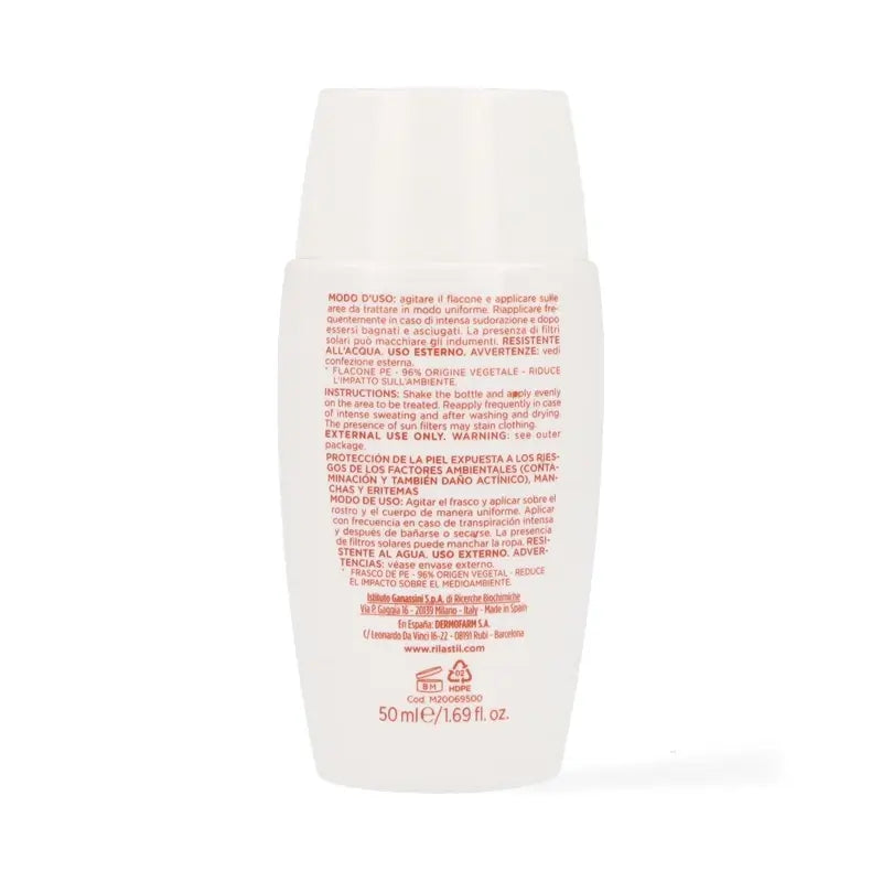 RILASTIL Sunlaude AK-Repair 100 Emulsión Fluida SPF 50+ 50 mL