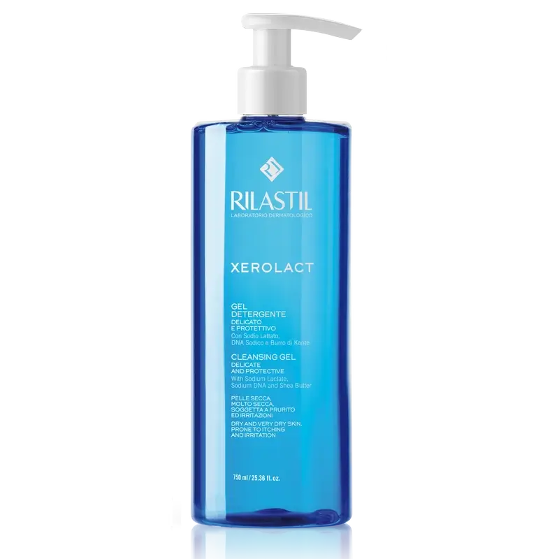 Rilastil Xerolact Gel de Limpeza Reparadora 750 ml
