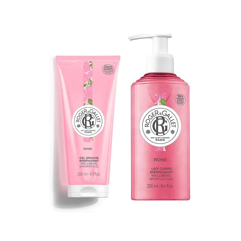 Pack Roger & Gallet Gingembre Rouge Creme de mãos + Bálsamo labial rosa
