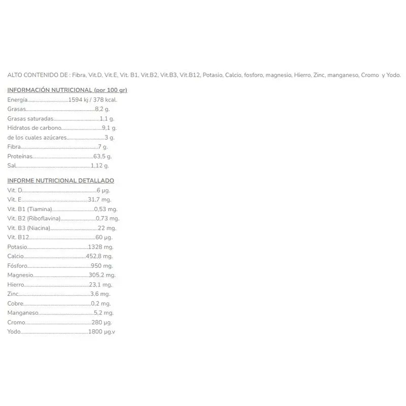 Salud Viva Spirulina em comprimidos , 125 gramas