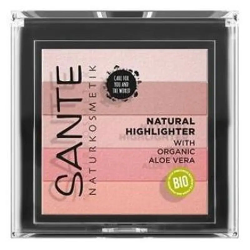 Sante Naturkosmetik Iluminador Natural 02 Rose 7Gr.
