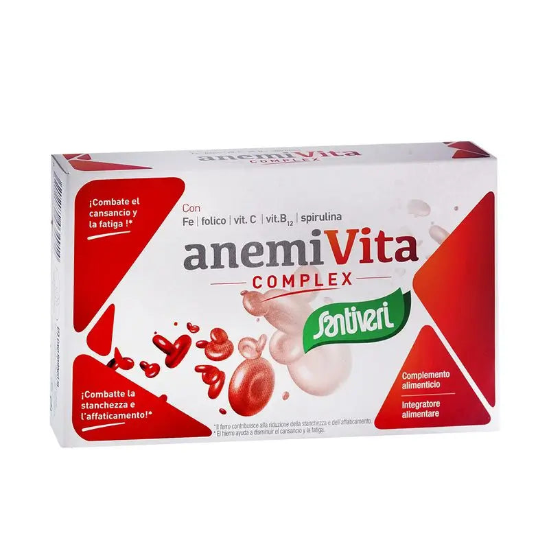 Santiveri Anemivita Complex, 40 Cápsulas