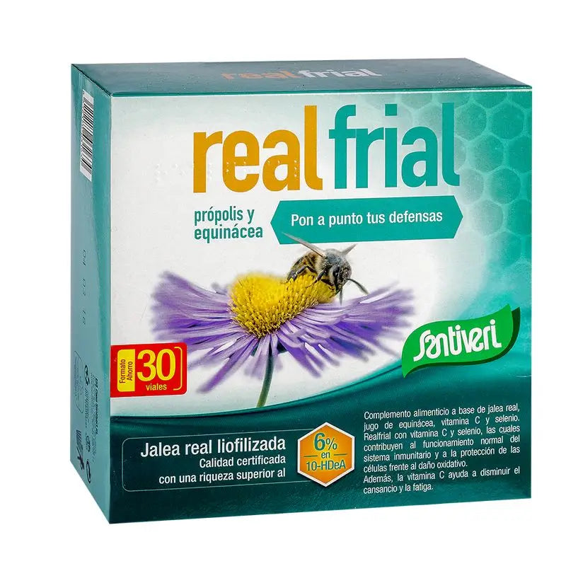 Santiveri Realfrial Propolis+Equinac., 30 Viales