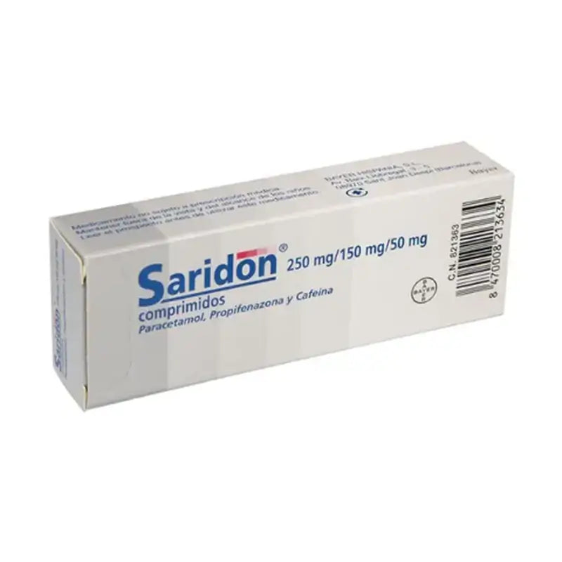 Saridon 20 Comprimidos