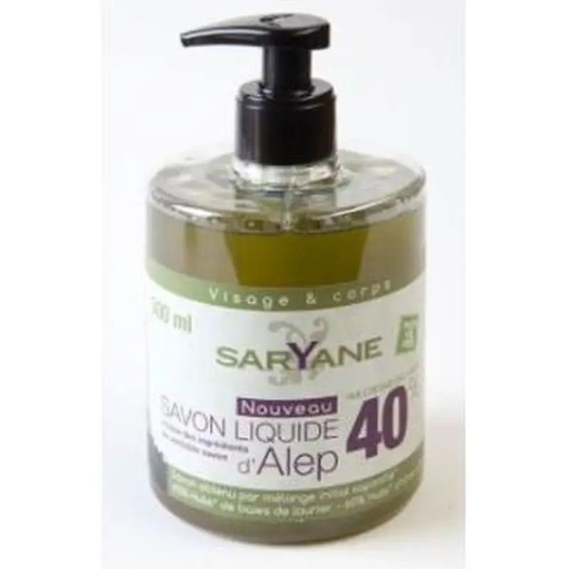 Saryane Jabon Alepo 40% 500Ml.