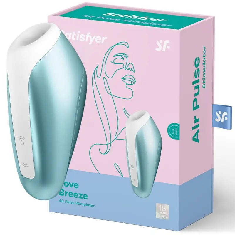 Satisfyer Air Pulse Love Breeze Succionador Ice Blue