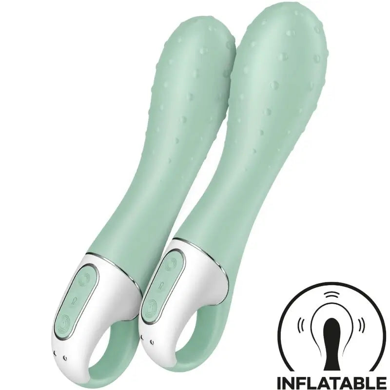 Satisfyer Bomba de ar Vibrador insuflável para o ponto G 3 Menta