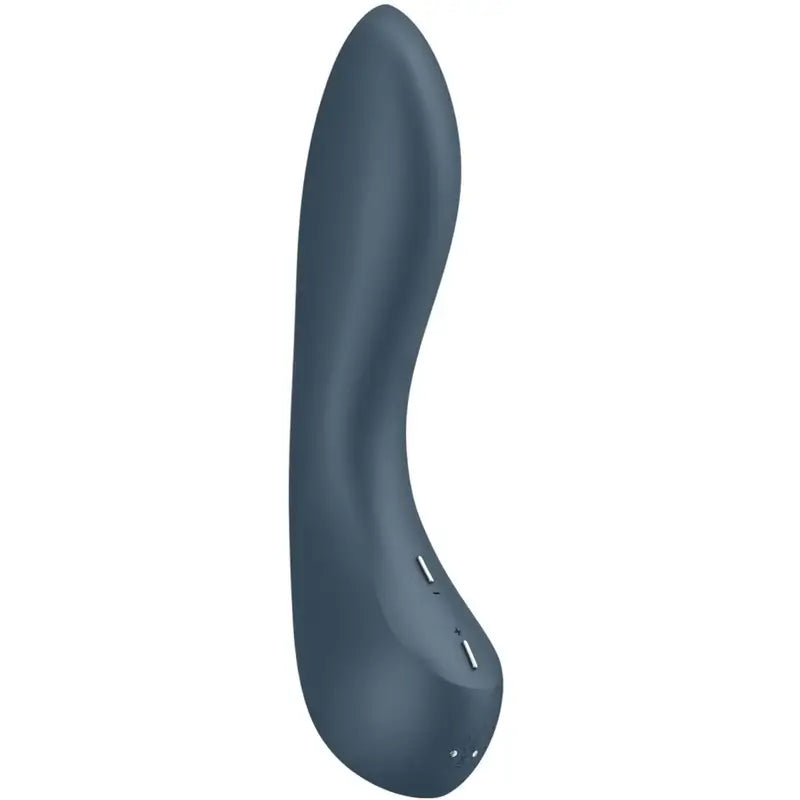 Vibrador Satisfyer G-Spot Wave 4 12 Programas de Vibração Cinzento Escuro