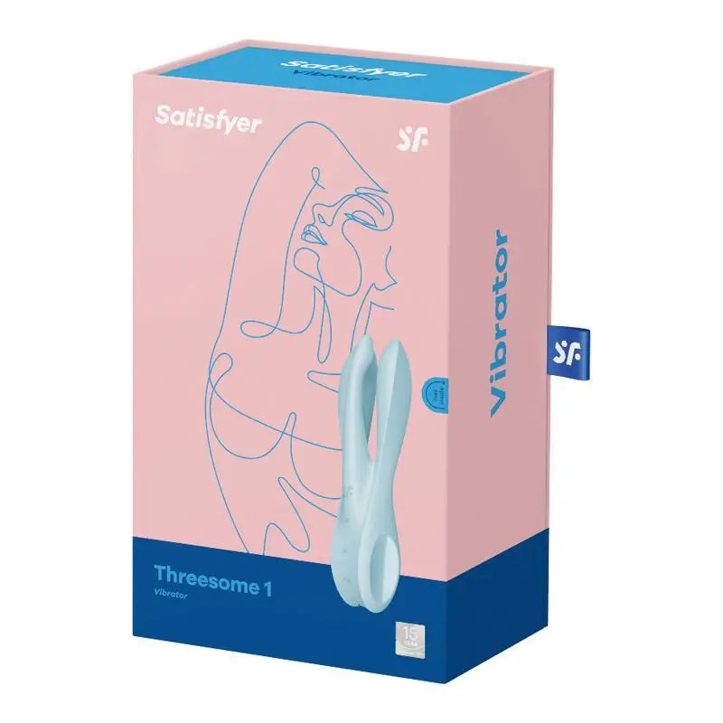 Satisfyer Vibrator Threesome 1 Vibrador - Azul