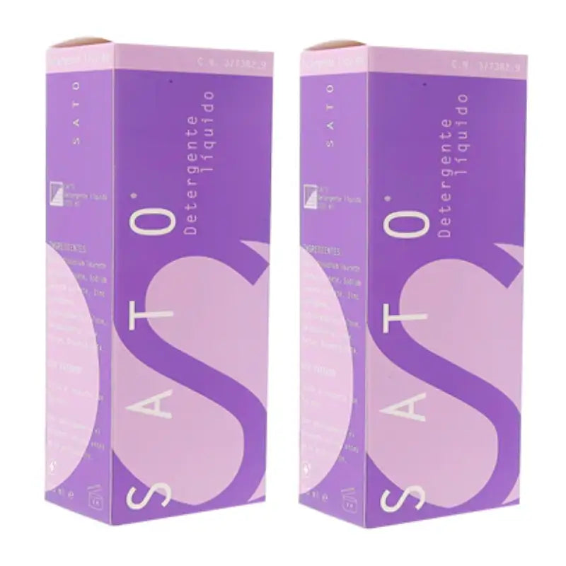 Embalagem de detergente líquido Sato, 2 x 200 ml