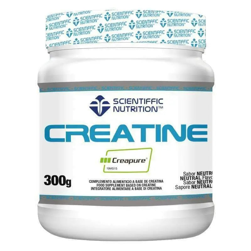Scientiffic Nutrition Creatina 100% Creapure, Creatina Monohidrato em Pó, 300 gramas