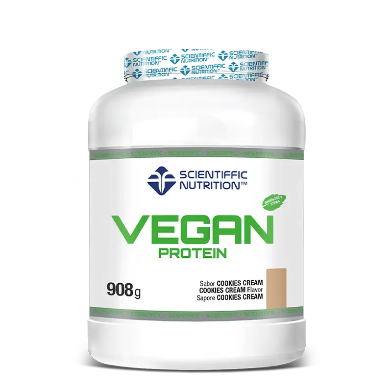 Scientiffic Nutrition Vegan Protein 908G Cookies , 908 gramas