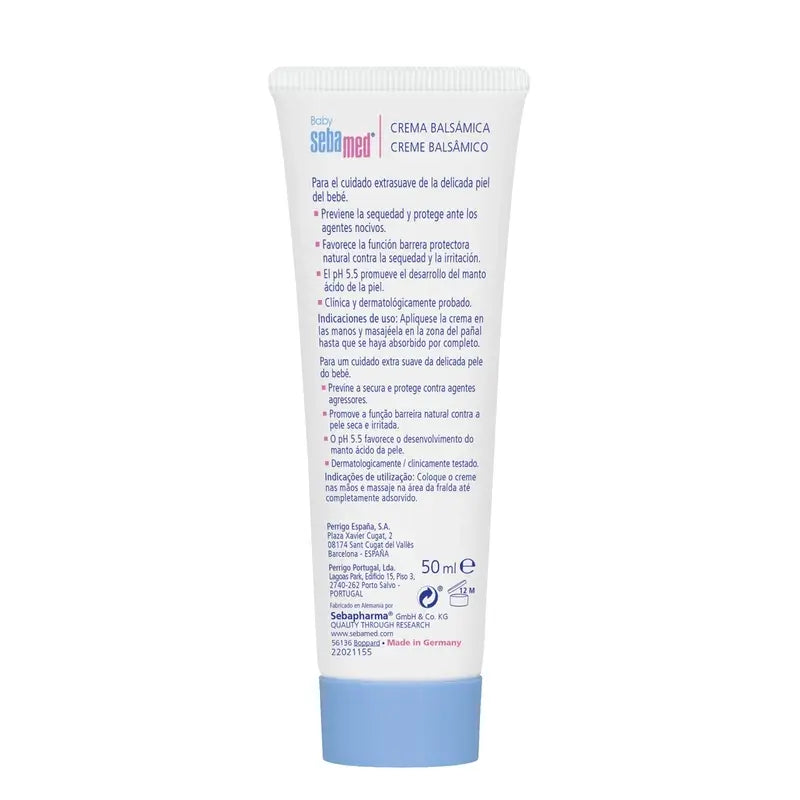 SEBAMED CREME BALSÂMICO BEBÊ 50 ML