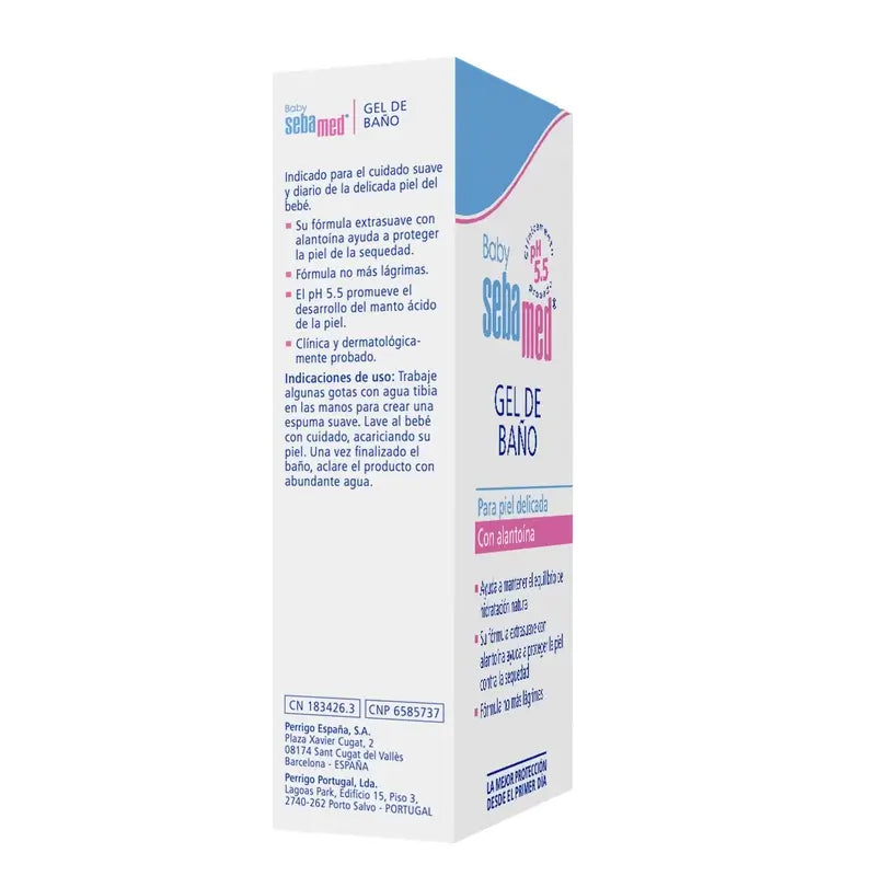 SEBAMED BEBÊ GEL EXTRA MACIO 200 ML.