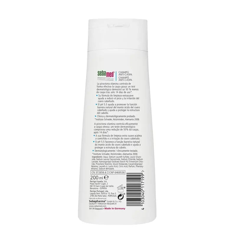 SEBAMED Champô Anti-Caspa 200 ml