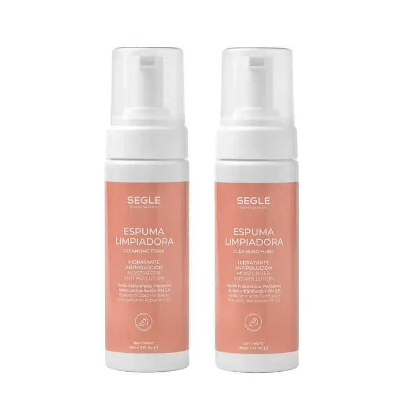 Segle Clinical Espuma de Limpeza Espumante, 2x150 ml