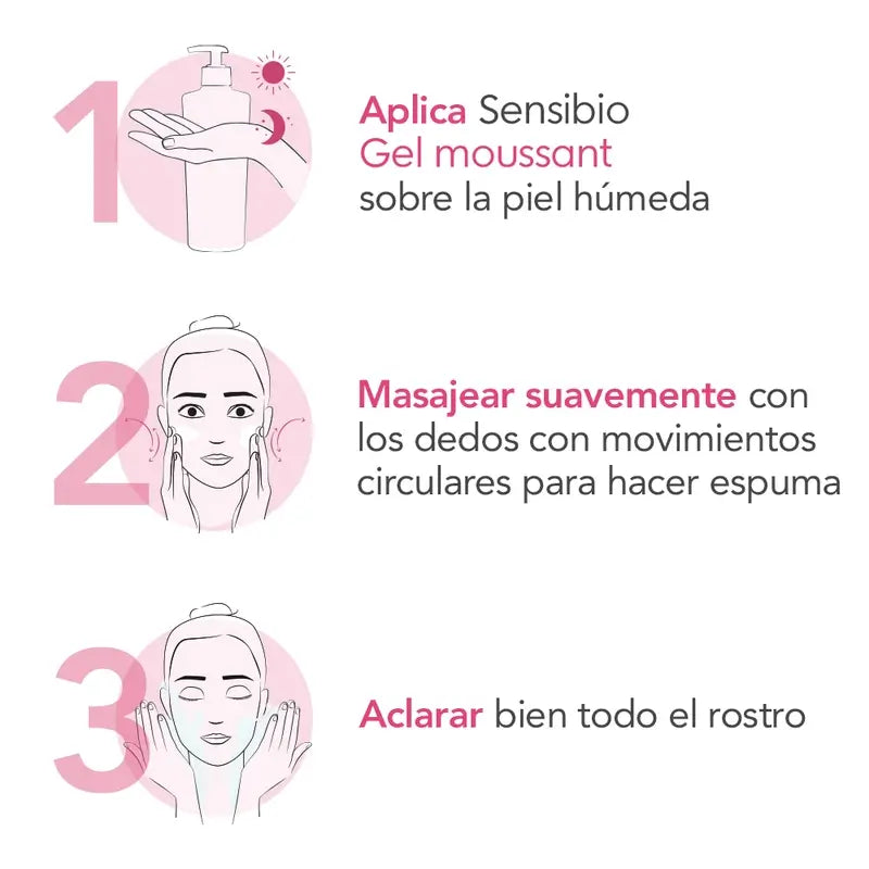 SENSIBIO BIODERMA moussant gel 200 ml