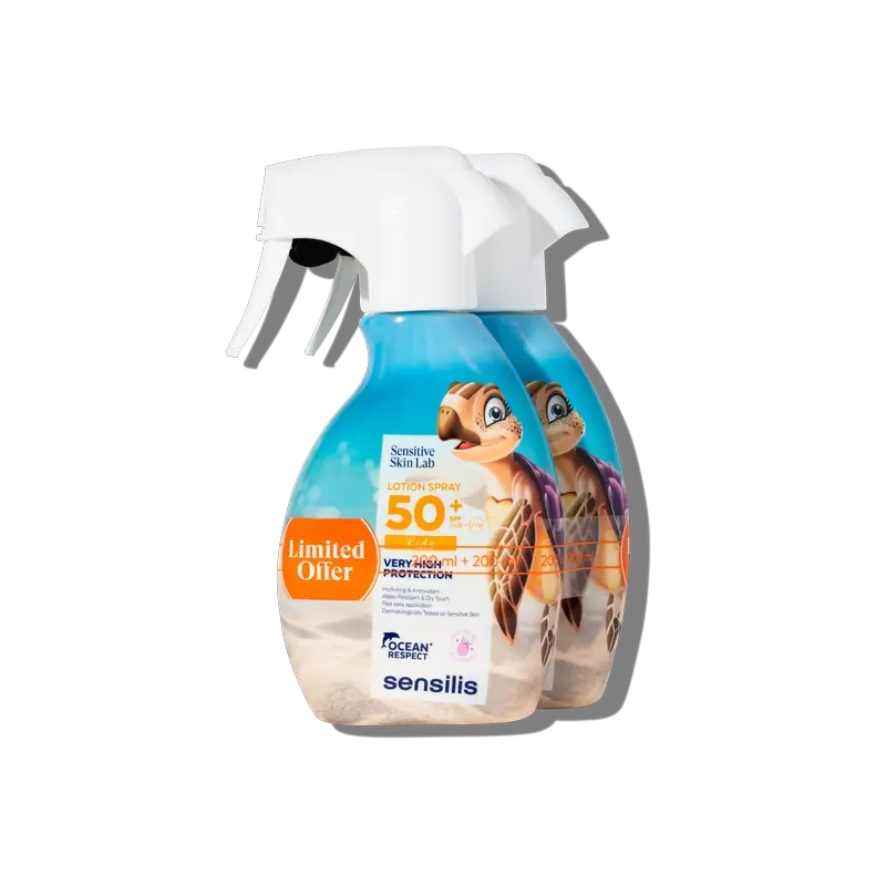 Sensilis Sun Lotion Spray 50+ Pediatria , 2 x 200 ml