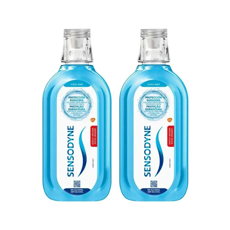 Sensodyne Colutório Cool Mint, 2X500 Ml