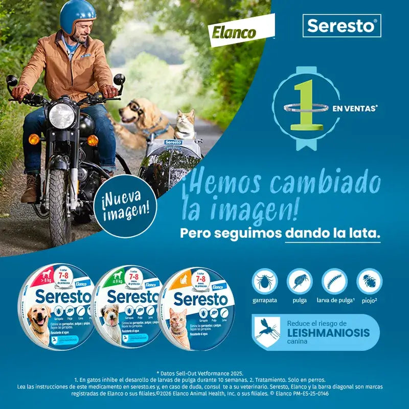Pack Coleira Seresto para gatos 3 unidades