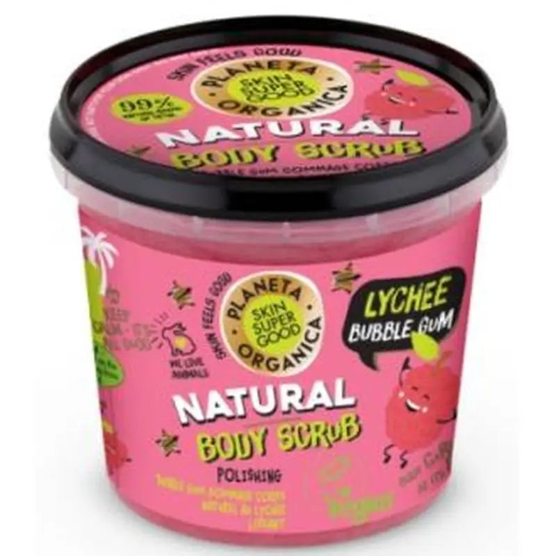 Skin Super Good Exfoliante Corporal Lychee Bubble Gum 360Ml.