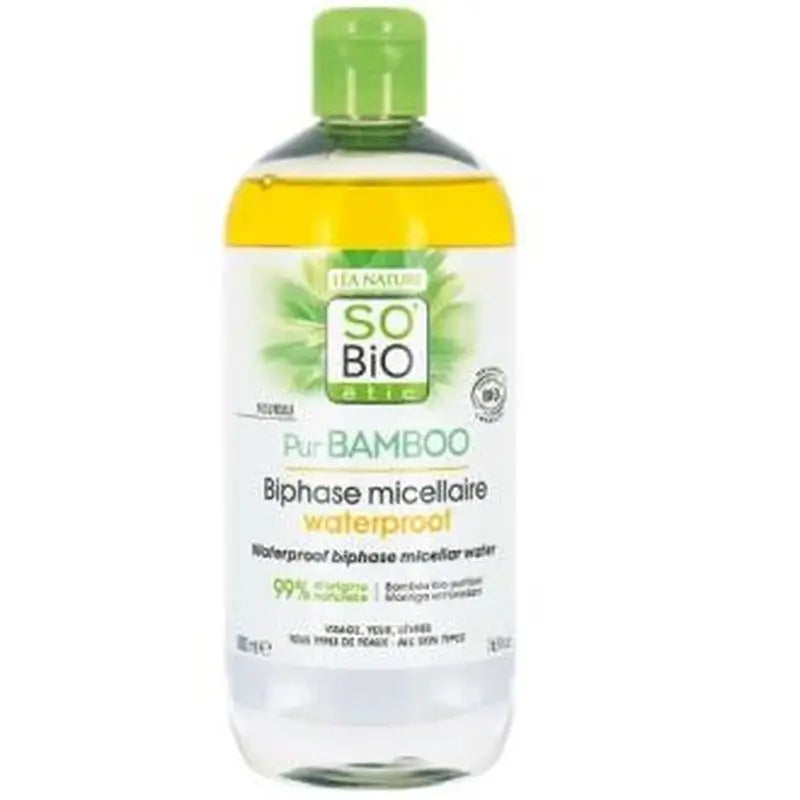 So´Bio Etic Agua Micelar Pur Bamboo Bifasica 500Ml.