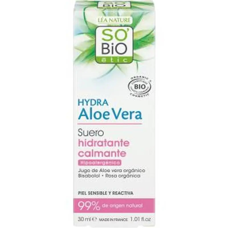 So´Bio Etic Serum Hidratante Bisabolol-Aloe 30Ml. Bio