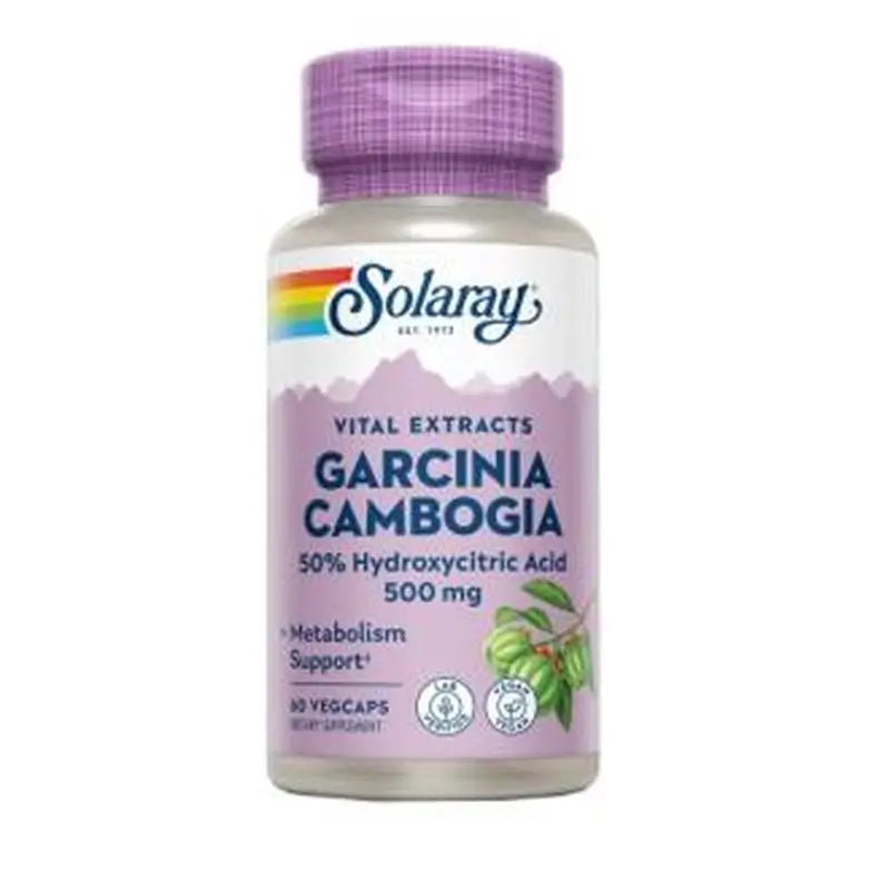 Solaray Garcinia Cambogia 500Mg. 60 Cápsulasveg