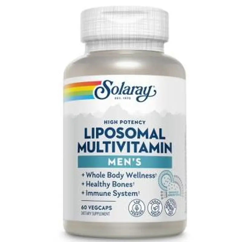 Solaray Liposomal Multivitamin Mens 60Vcaps.