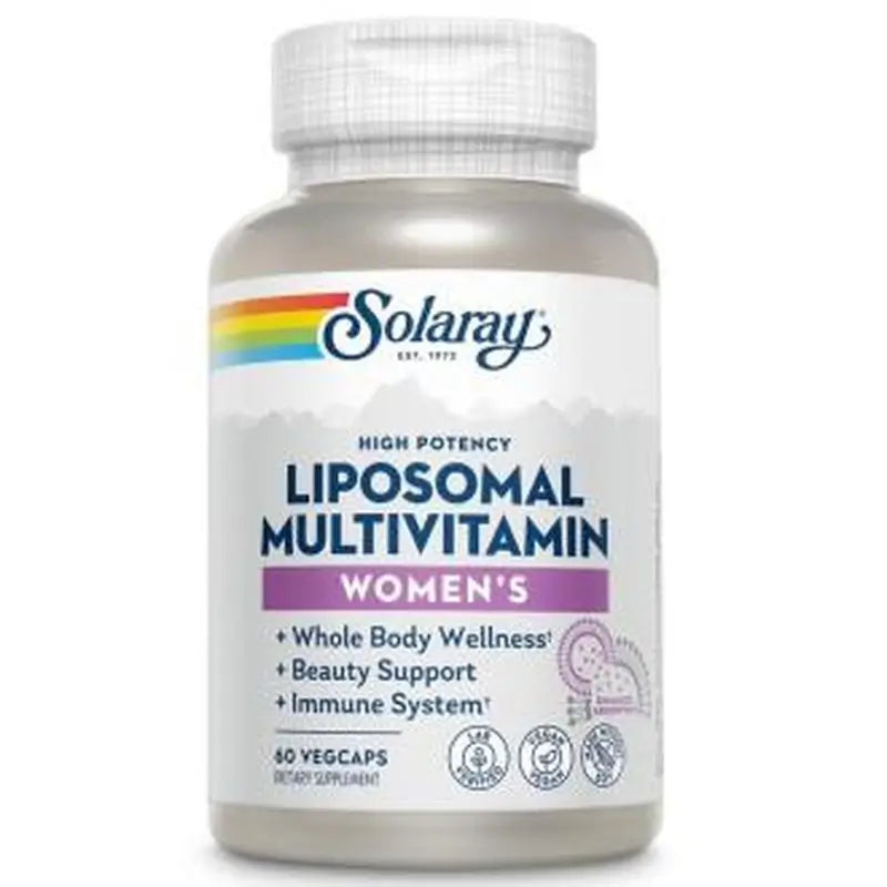 Solaray Liposomal Multivitamin Womens 60Vcaps.